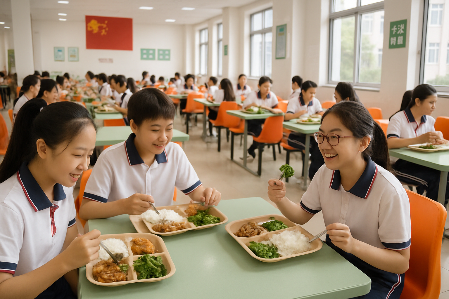 校园营养餐